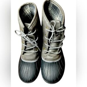 Men’s Duck boots Blue Suede Shoes 9